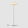 Elegant Minimalist Circular Integrated LED Floor Lamp Image - 6