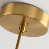 Elegant Modern Bedroom Shell Glass Pendant Light Image - 11