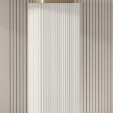 Elegant Oval Stone Metal Chalk Hallway Console Table Image - 5