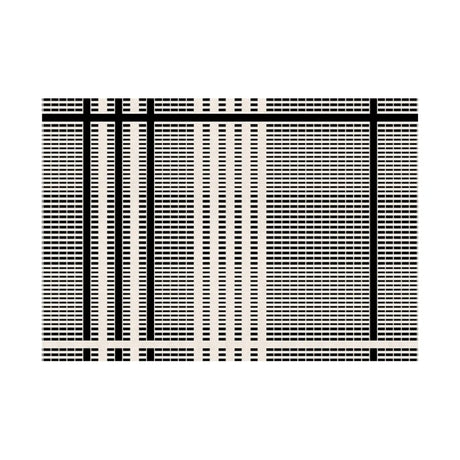 Elegant Rectangle Woven Black White Abstract Area Rug Image - 2