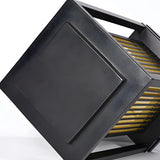 Elegant Rectangular Lantern Outdoor Garden Decor Lamp Image - 10