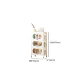 Elegant Steel Living Room White Curio Display Cabinet #size