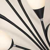 Elegant Tulip-Inspired Multi-Head Metal Floor Lamp