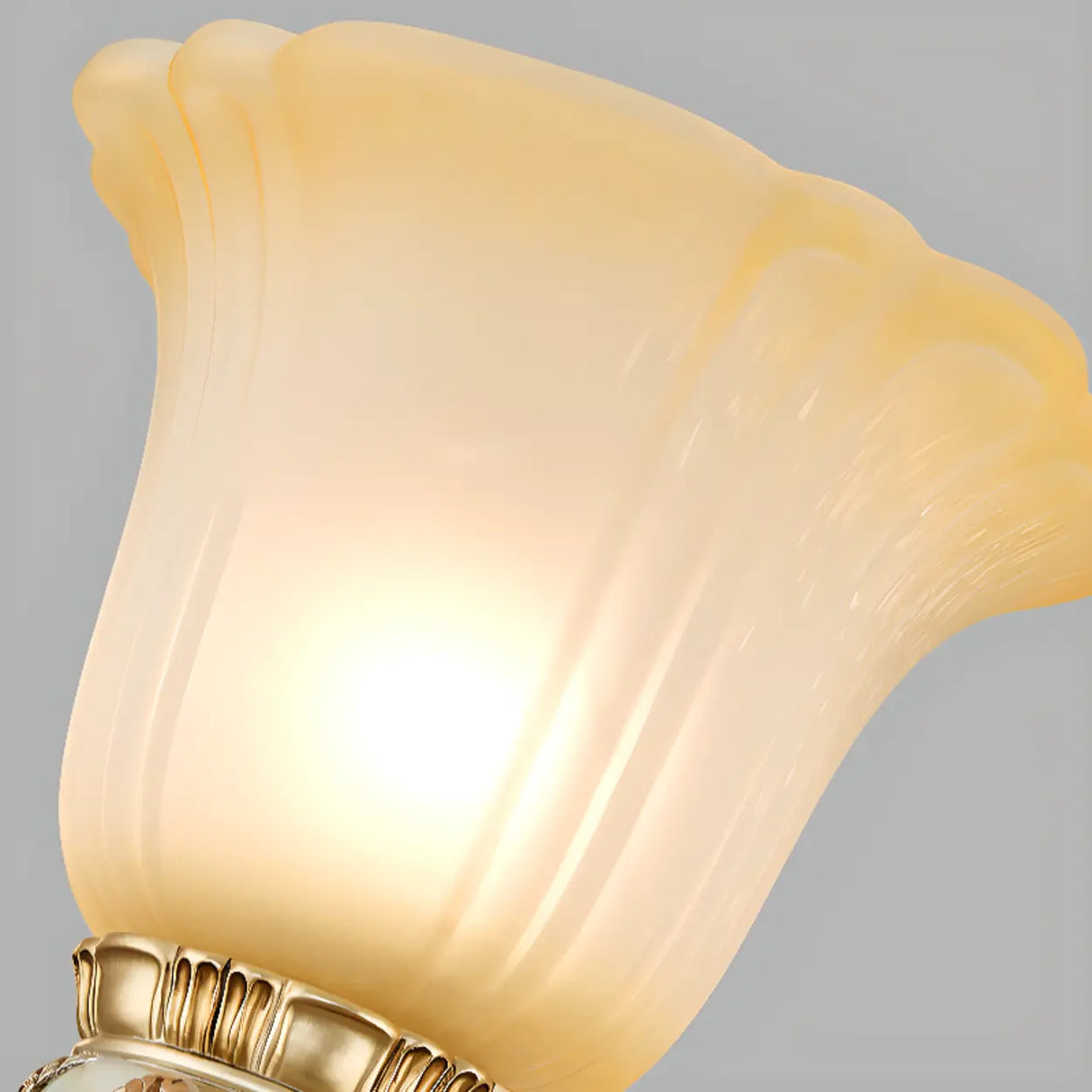 Elegant Vintage Floral Chandelier for Living Room Decor Image - 10