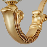 Elegant Vintage Floral Chandelier for Living Room Decor Image - 11