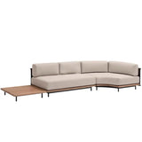 Elegant Waterproof Curved Patio Sofa Set with Cushions Image - 11
