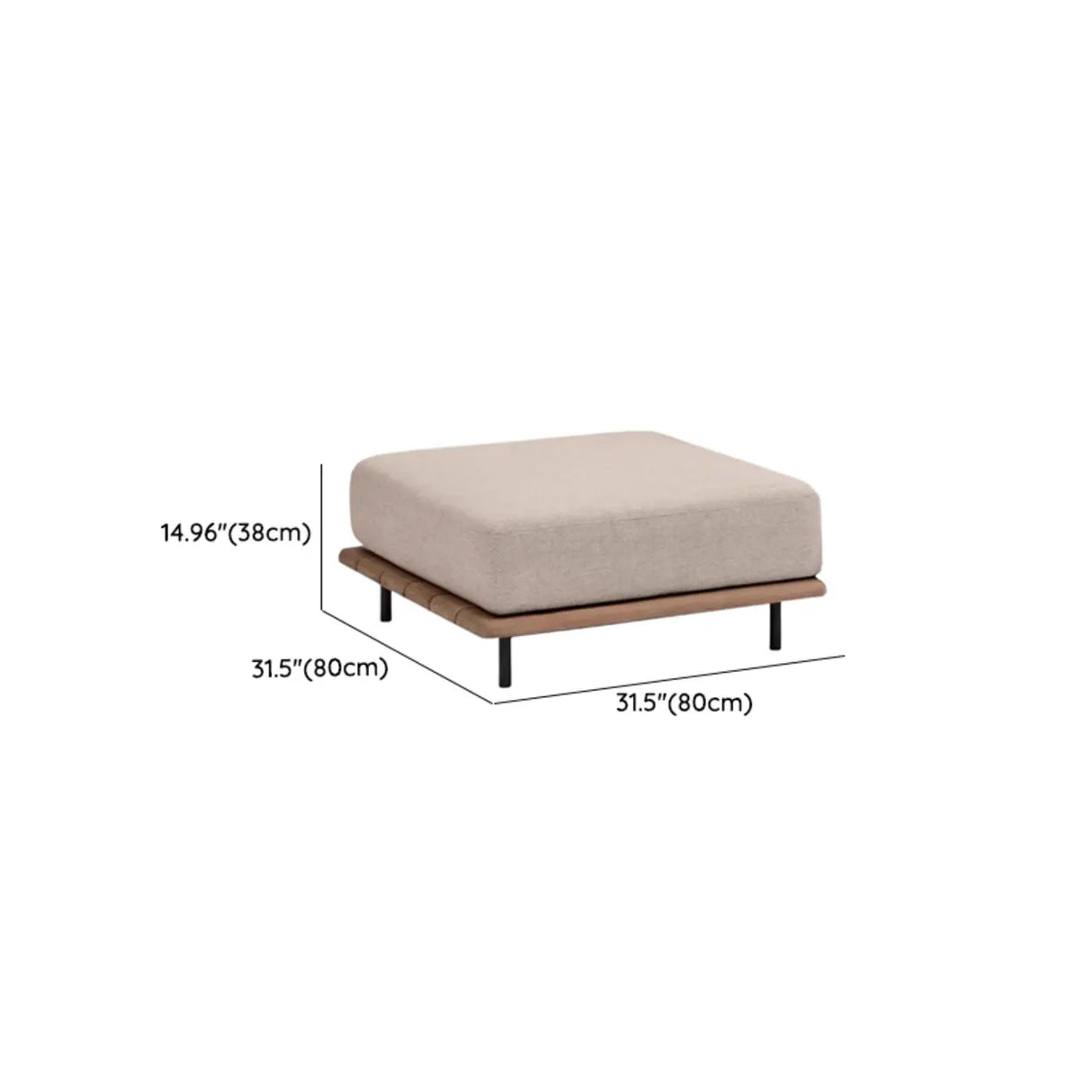 Elegant Waterproof Curved Patio Sofa Set with Cushions 