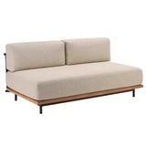 Elegant Waterproof Curved Patio Sofa Set with Cushions Image - 2