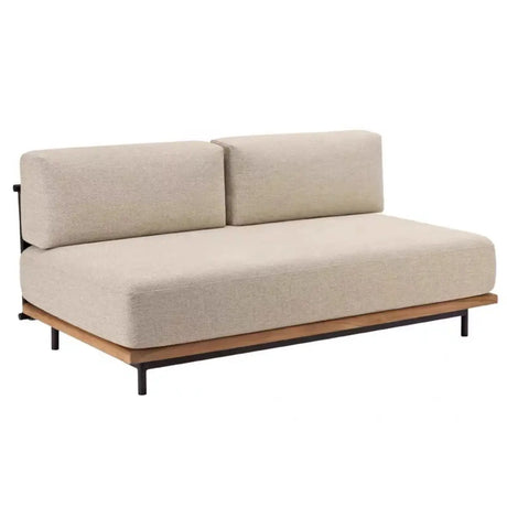 Elegant Waterproof Curved Patio Sofa Set with Cushions Image - 2