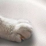 Elegant White Sherpa Tight Back Foam Fill Loveseat Image - 12