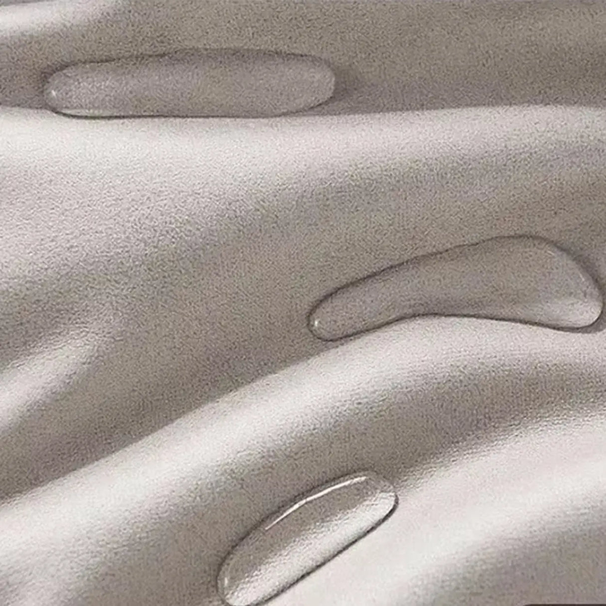 Elegant White Sherpa Tight Back Foam Fill Loveseat Image - 13