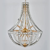 Empire Crystal Gold Sputnik Large Foyer Chandelier Image - 11