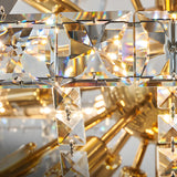 Empire Crystal Gold Sputnik Large Foyer Chandelier Image - 17