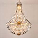 Empire Crystal Gold Sputnik Large Foyer Chandelier Image - 5