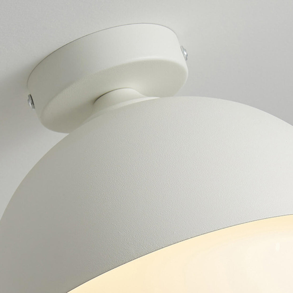 Entrance Mini Black Ball Semi-Flush Mount Ceiling Light Image - 10