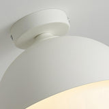 Entrance Mini Black Ball Semi-Flush Mount Ceiling Light Image - 10