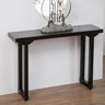 Entryway Rectangular Wood Modern Nut-Brown Console Table Image - 4