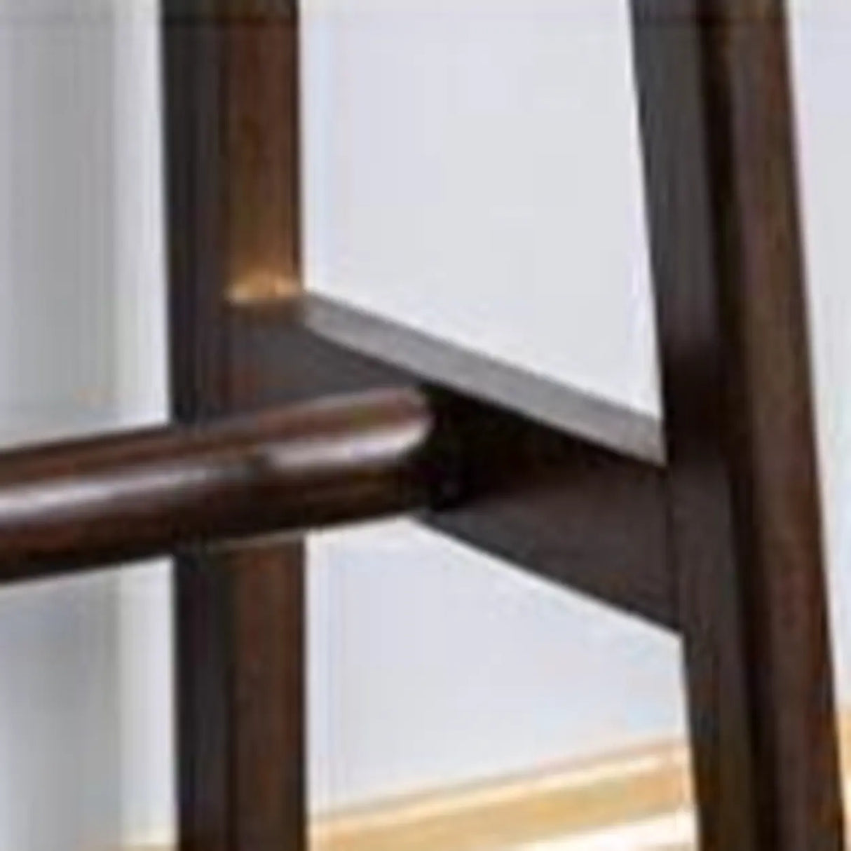 Entryway Trestle Rectangular Wood Nut-Brown Console Table Image - 8