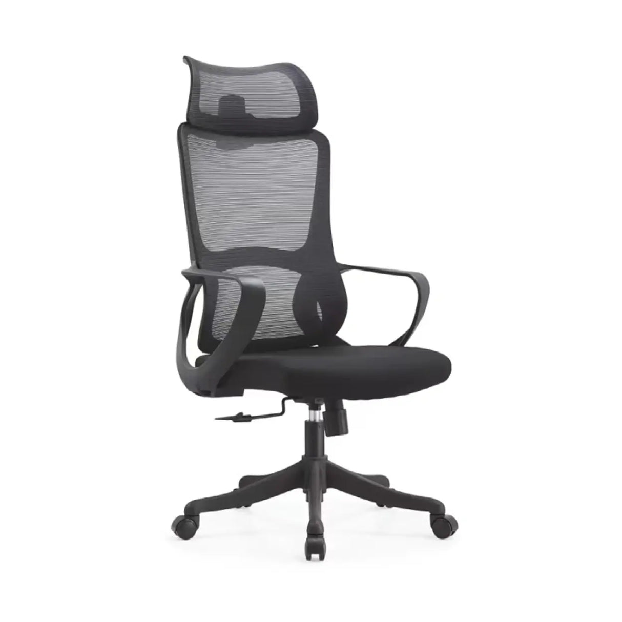 Ergonomic Adjustable Mesh Mid-Back Office Chair with Wheels Image - 4