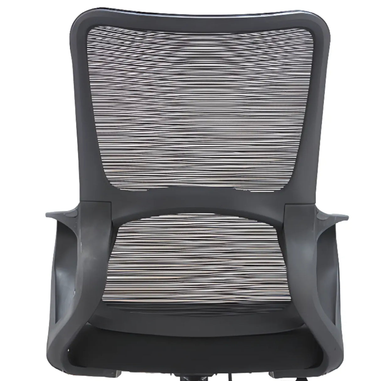 Ergonomic Adjustable Mesh Mid-Back Office Chair with Wheels Image - 5