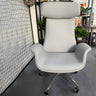 Ergonomic Adjustable Swivel Leather Executive Office Chair Image - 6