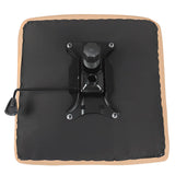 Ergonomic Black Adjustable Leather Swivel Office Chair Image - 5