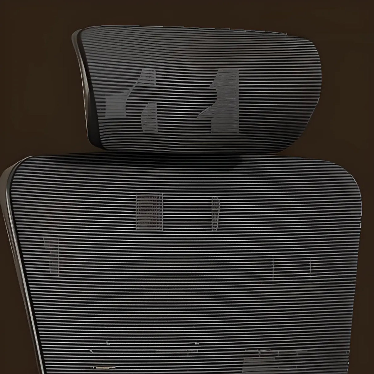 Ergonomic Black Adjustable Mesh Reclining Office Chair Image - 8