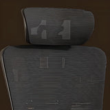 Ergonomic Black Adjustable Mesh Reclining Office Chair Image - 8