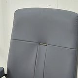 Ergonomic Black Steel Modern Leather Office Chairs Image - 10