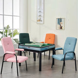 Ergonomic Black Steel Modern Leather Office Chairs Image - 14