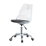 Ergonomic Faux Leather Seating Office Chair with Wheels Image - 10