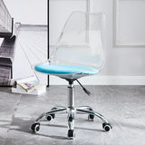 Ergonomic Faux Leather Seating Office Chair with Wheels Image - 16