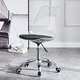 Ergonomic Faux Leather Seating Office Chair with Wheels Image - 2