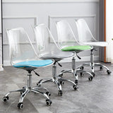 Ergonomic Faux Leather Seating Office Chair with Wheels Image - 4