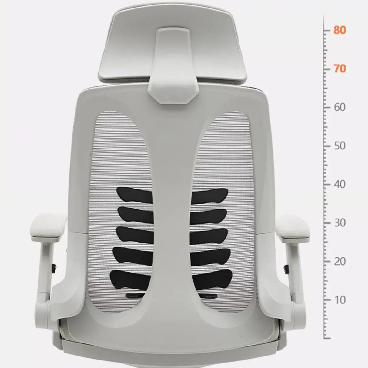 Ergonomic Mesh Adjustable Lumbar Support Office Chair Image - 18