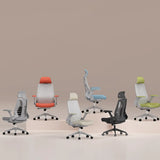 Ergonomic Mesh Adjustable Lumbar Support Office Chair Image - 20