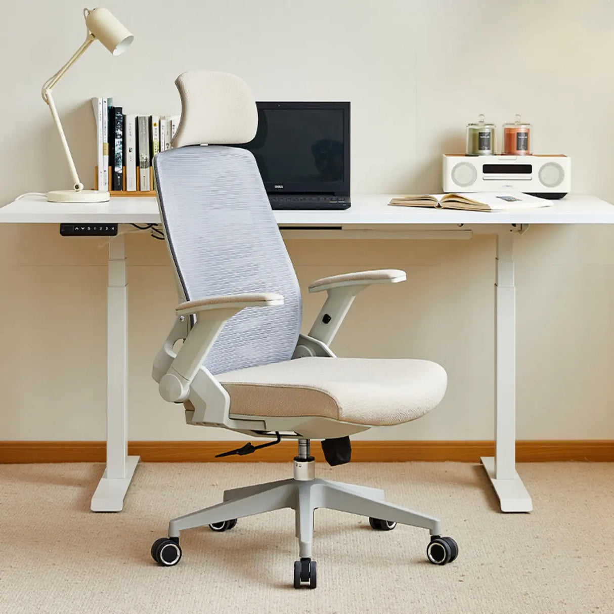 Ergonomic Mesh Adjustable Lumbar Support Office Chair Image - 3