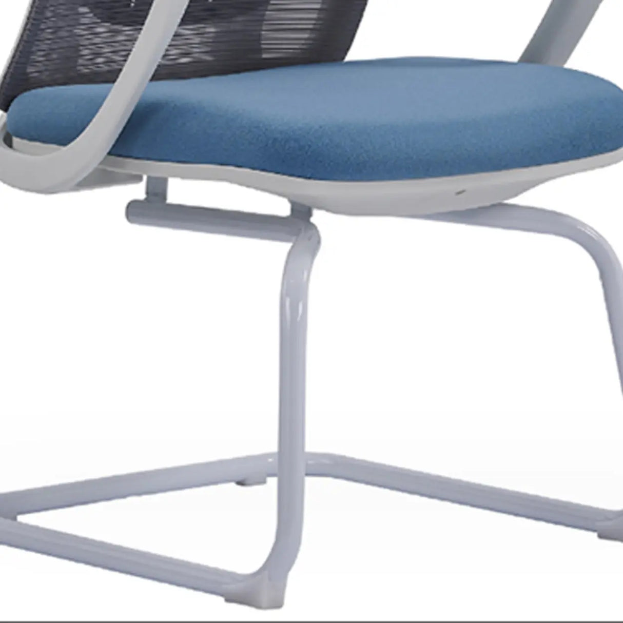 Ergonomic Mesh Back Grey Adjustable Arms Office Chair Image - 4
