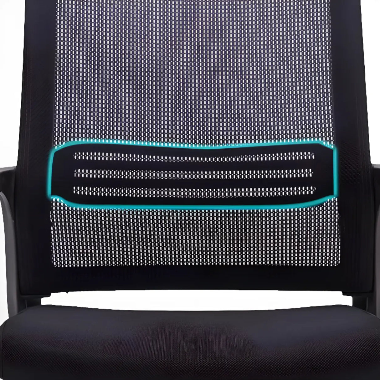 Ergonomic Mesh Black Adjustable Comfort Office Chair Image - 12