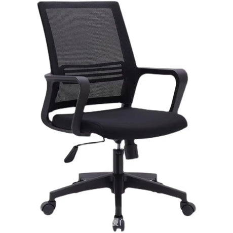 Ergonomic Mesh Black Adjustable Comfort Office Chair Image - 2