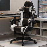 Ergonomic Racer Swivel Gaming Office Chair With Headrest Image - 1