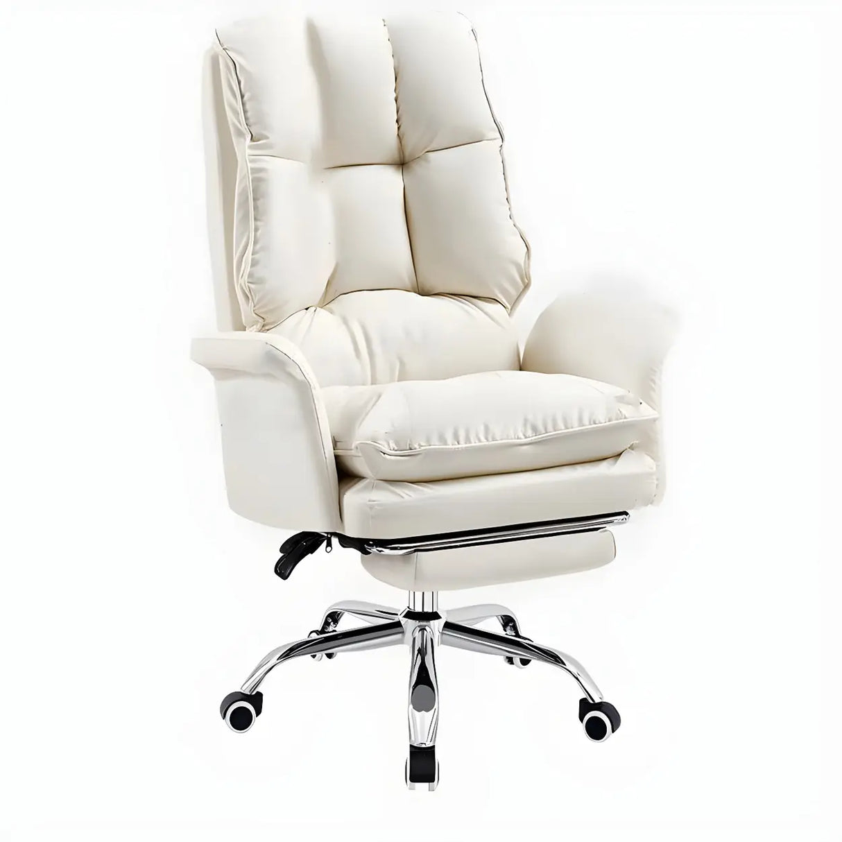 Ergonomic Recliner Pink High Back Adjustable Task Chair Image - 10