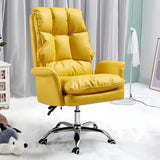 Ergonomic Recliner Pink High Back Adjustable Task Chair Image - 13
