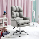 Ergonomic Recliner Pink High Back Adjustable Task Chair Image - 6