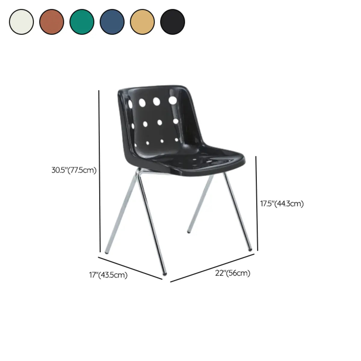 Ergonomic Sand Color Metal Base Polymer Office Chair 