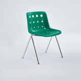Ergonomic Sand Color Metal Base Polymer Office Chair Image - 3