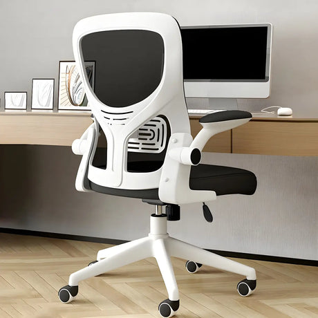 Ergonomic Swivel Mesh Adjustable Casters Office Chair Image - 1