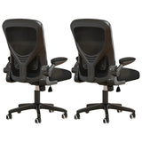 Ergonomic Swivel Mesh Adjustable Casters Office Chair Image - 2