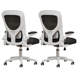 Ergonomic Swivel Mesh Adjustable Casters Office Chair Image - 35