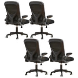Ergonomic Swivel Mesh Adjustable Casters Office Chair Image - 40